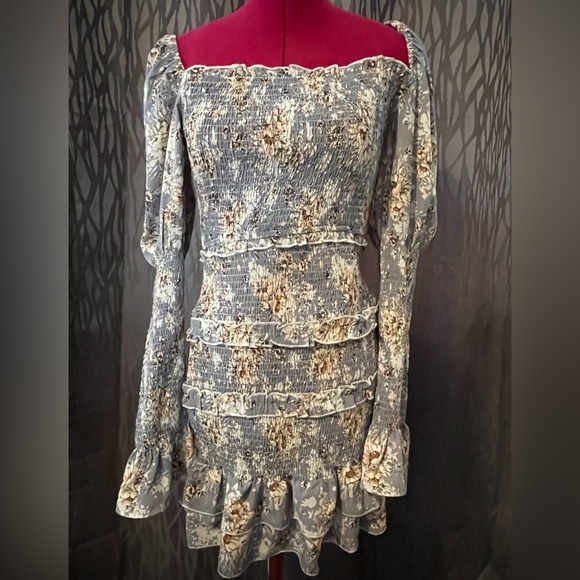 Boho garden mini dress excellent condition never worn - Picture 3 of 3